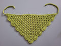 lime green hand made cotton bandana