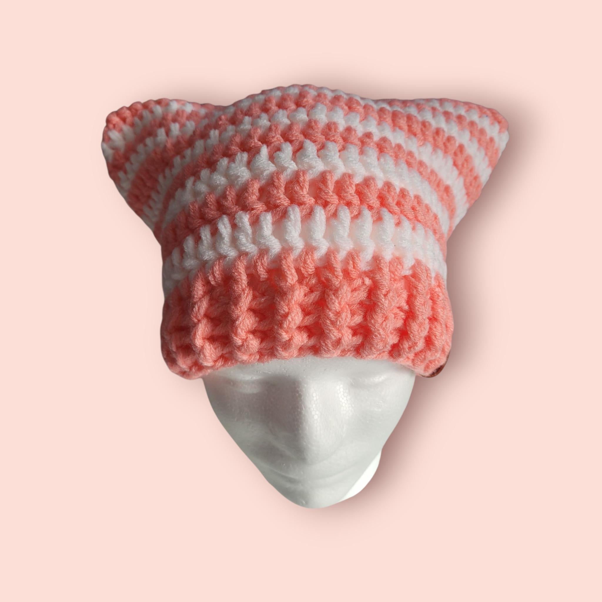 CUSTOM ORDERS, cat beanie hat, 48 shades