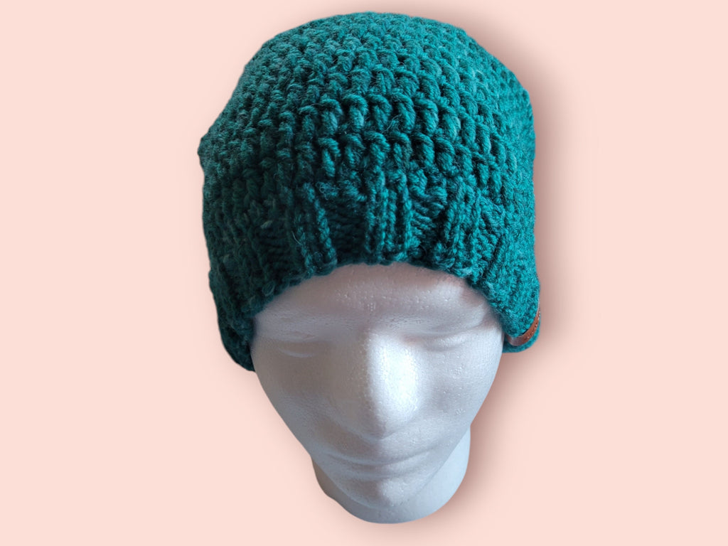 oversized hat with merino wool, size L - XL