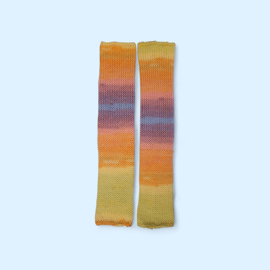 kids* pastel rainbow leg warmers