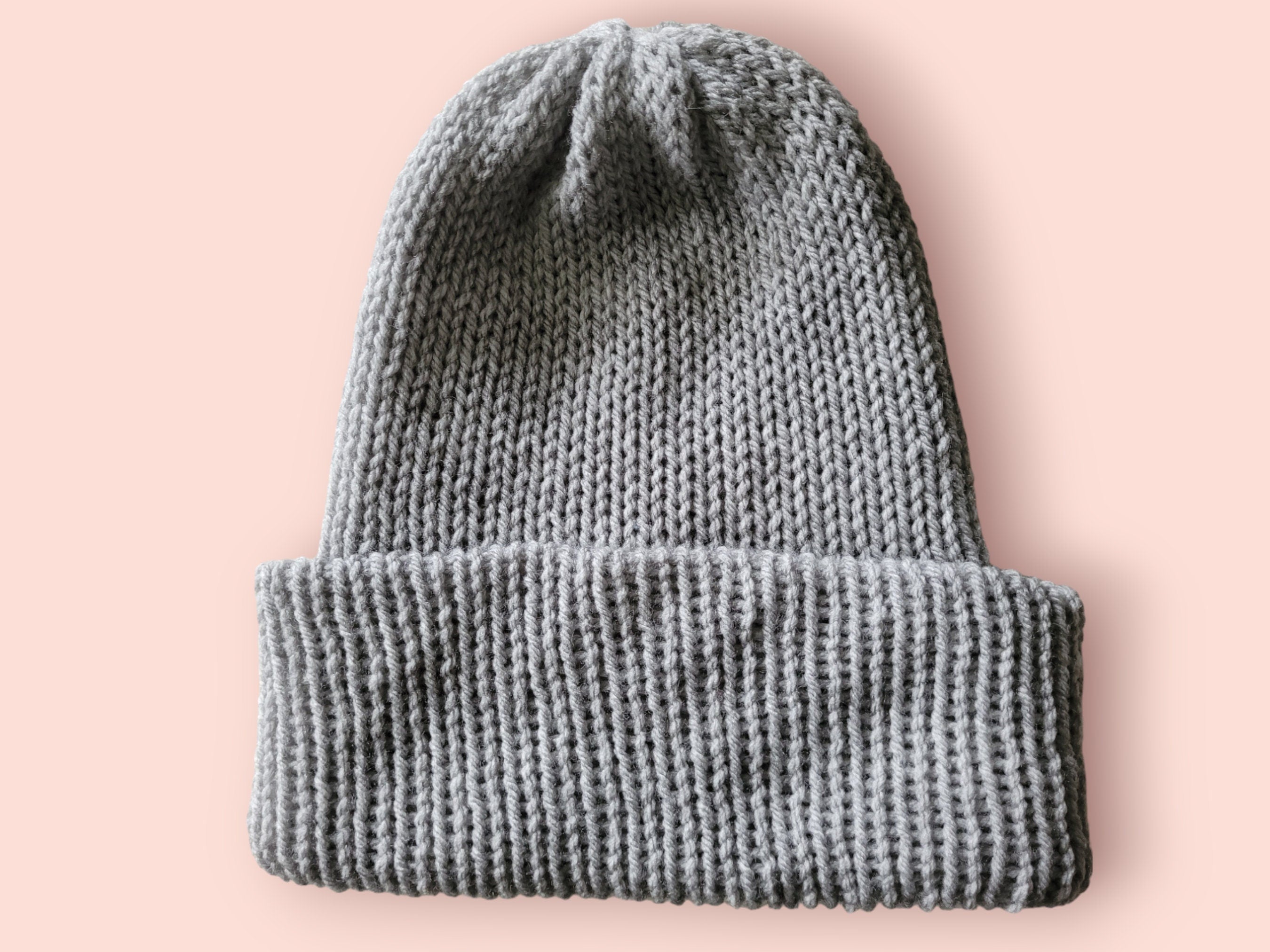 beanie hat light grey