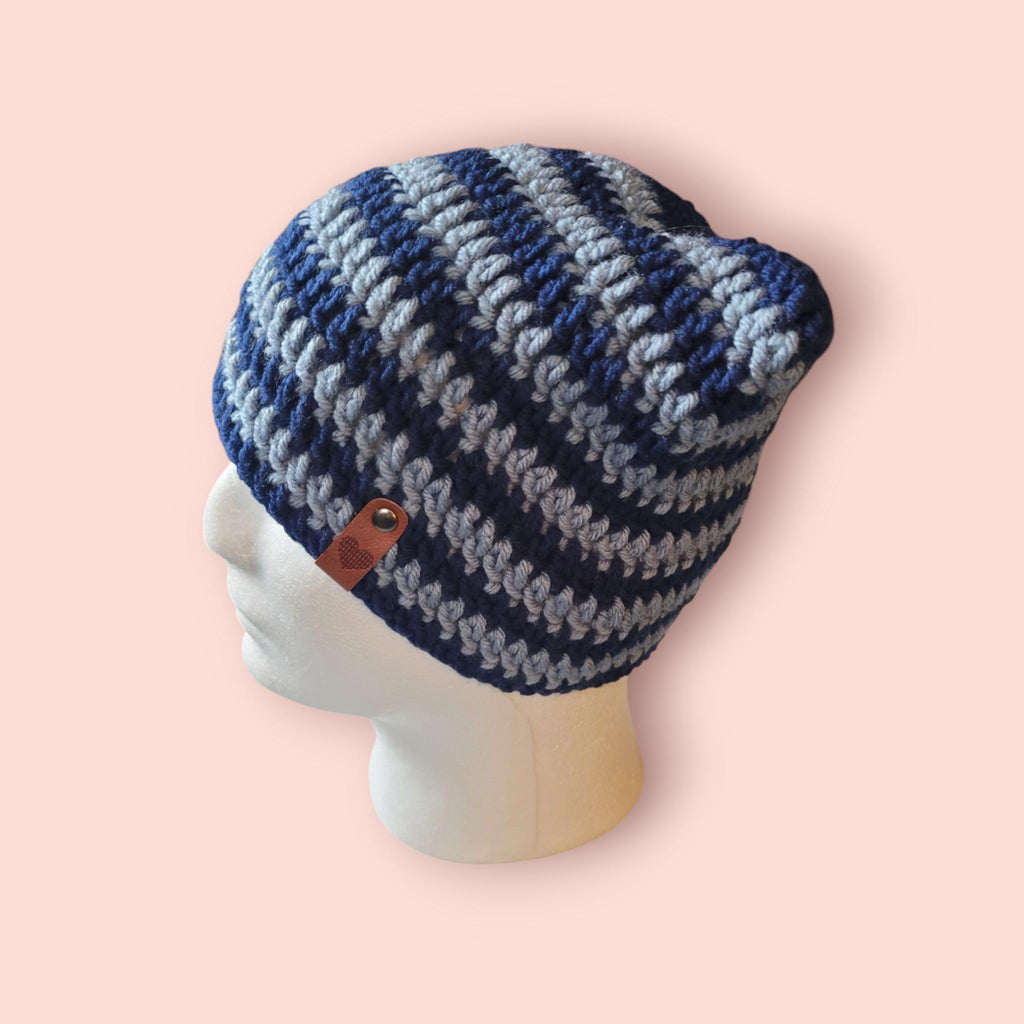 navy grey cat beanie cat hat