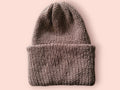 beanie hat milk chocolate