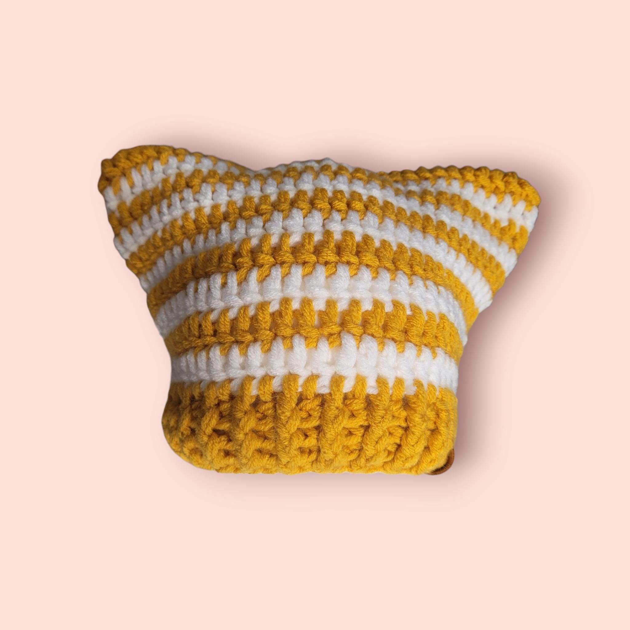CUSTOM ORDERS, cat beanie hat, 48 shades