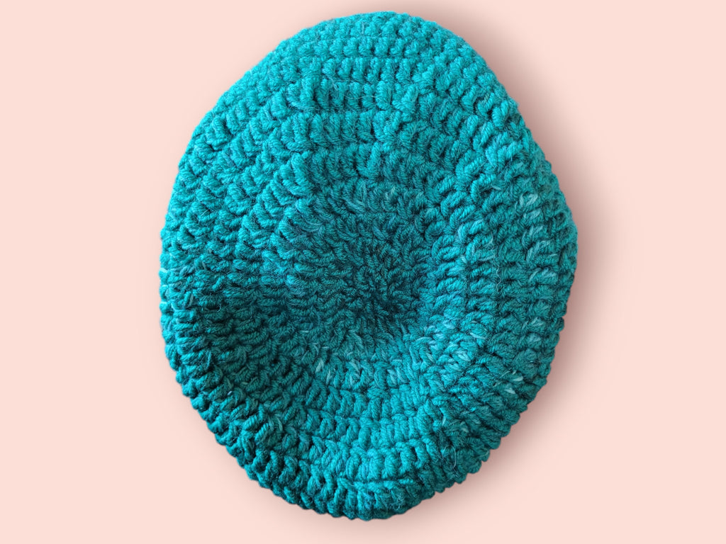oversized hat with merino wool, size L - XL